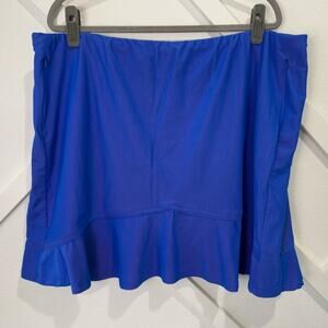 Tail White Label Blue and Red Ribbed Golfing Tennis Activewear Skort Size 2X